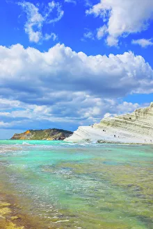 Images Dated 20th June 2023: Scala dei Turchi, Agrigento, Sicily, Italy