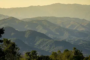 Scenic view of beautiful mountains near Kengtung, Kengtung Township, Kengtung District