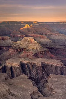 Scenic view of Grand Canyon at sunset, Hopi Point, Grand Canyon National Park, Arizona