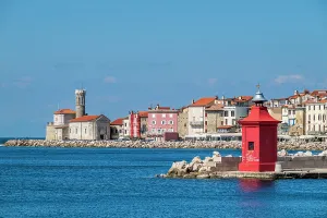 Istrian Prints: Scenic view of Piran, Slovenia