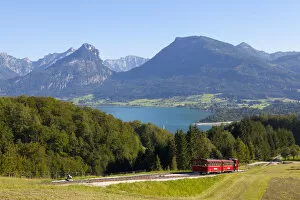Railway Gallery: Schafberg Railway, St. Wolfgang, Wolfgangsee lake, Flachgau, Upper Austria, Austria