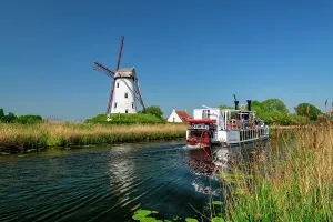 Damme Prints: Schellemolen Windmill, Damme, Belgium