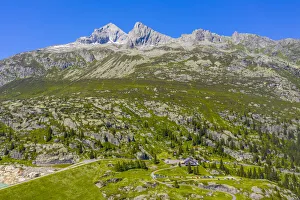 Images Dated 3rd November 2020: Schijenstock and Bergseeschijen mountains, Urner Alps, canton Uri, Switzerland