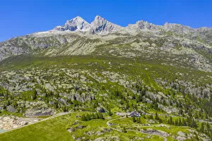 Schijenstock and Bergseeschijen mountains, Urner Alps, canton Uri, Switzerland