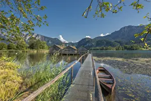 Roof Prints: Schlehdorf, Kochel Lake, Bad TAolz-Wolfratshausen district, Upper Bavaria, Germany, Europe