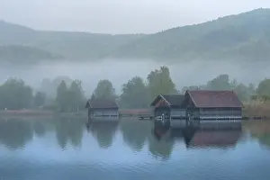 Schlehdorf, Kochel Lake, Bad Tolz-Wolfratshausen district, Upper Bavaria, Germany