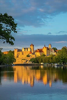 Images Dated 22nd May 2023: Schloss Bernburg & Saale river, Bernburg, Saxony-Anhalt, Germany