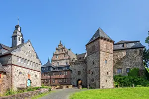 Schlosser Prints: Schloss Eisenbach near Lauterbach, Hesse, Germany