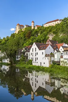 Schloss Harburg or Harburg castle, Harburg, Bavaria, Germany