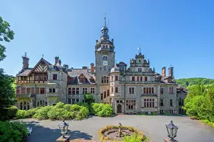 Rhon Prints: Schloss Ramholz near Schluchtern, Hesse, Germany