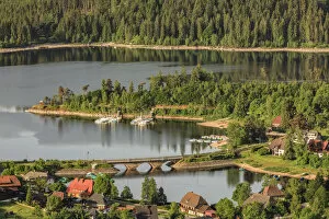 Images Dated 24th August 2021: Schluchsee, Town of Schluchsee, Black Forest, Baden-Wurttemberg, Germany