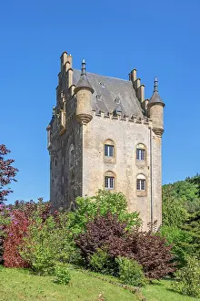 Luxembourg Prints: Schoenfels Castle in the Valley of the 7 Castles, Schoenfels, Canton of Mersch, Luxembourg