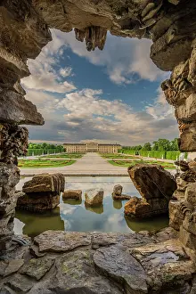 Rococo Prints: Schonbrunn Palace, Vienna, Austria