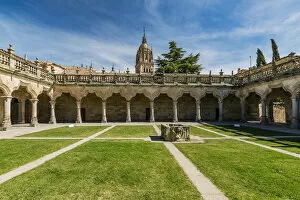 Images Dated 6th April 2018: School Courtyard in the University of Salamanca, Salamanca, Castile and Leon, Spain
