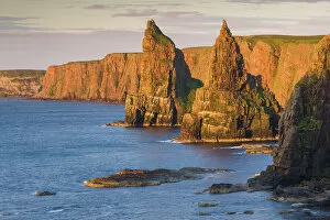 Images Dated 6th February 2023: Scotland, Caithness, Stacks of Duncansby rock