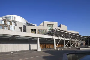 Scotland, Edinburgh, Scottish Parliament Building