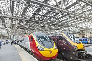 Glasgow Prints: Scotland, Glasgow, Glasgow Central Railway Station