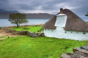 Images Dated 6th February 2023: Scotland, Isle of Skye, Luib fishing settlement, old house