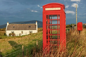 Phone Box Collection: Scotland, Isle of Skye, near Elishader village