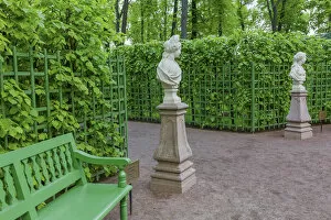 Images Dated 24th March 2016: Sculpture in Summer Garden, Saint Petersburg, Russia