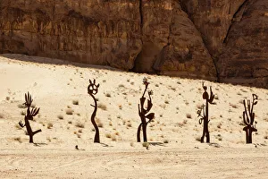 Ashar Valley Prints: Sculptures in the desert, Ashar Valley, Al-Ula, Medina Province, Saudi Arabia