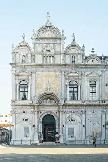Images Dated 8th February 2023: Scuola Grande di San Marco, Campo Santi Giovanni e Polo, Venice, Veneto, Italy