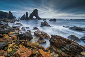 Images Dated 19th August 2019: Sea Arch, Crohy Head, County Donegal, Ireland