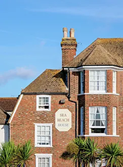 National Trail Prints: Sea Beach House, Eastbourne, East Sussex, England, United Kingdom