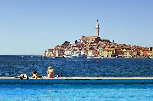 Seafront Swimming Pool Cathedral of St Euphemia 1736 Seafront Swimming Pool Cathedral of St Euphemia 1736