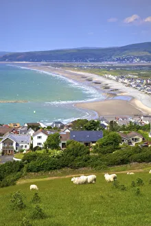 The Seaside Resort of Borth, Cardigan Bay, Wales, United Kingdom, Europe