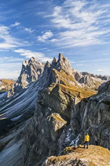Images Dated 16th April 2020: Seceda, Trentino Alto Adidge, South Tyrol, Dolomites, Italy (MR)