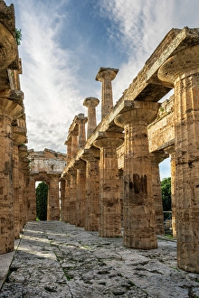 Cilento Prints: Second Temple of Hera (Temple of Neptune), Paestum, Campania, Italy