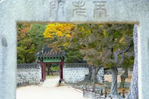 Secret Garden in Changdeokgung Palace (UNESCO World Heritage Site), Seoul, South Korea