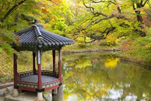 Secret Garden in Changdeokgung Palace (UNESCO World Heritage Site), Seoul, South Korea