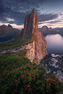 Images Dated 24th January 2023: Segla, island of Senja. Northern Norway, Norway