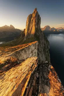 Images Dated 24th January 2023: Segla, island of Senja. Northern Norway, Norway