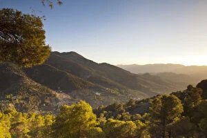 The Segura y Las Villas Natural Park which surrounds the hilltop village of Segura