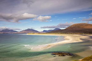 Coastal Landscape Prints: Seilebost beach, Isle of Harris, Outer Hebrides, Scotland