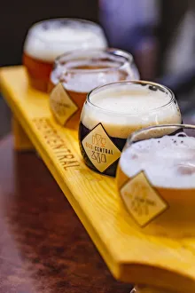 Cafe Gallery: A selection of Belgian beers, Belgium