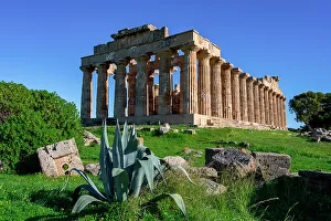Selinunte archaeological park, Selinunte, Mazara del Vallo, Sicily, Italy