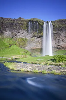 Seljalandsfoss waterfall, South Iceland, Iceland