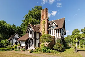 Birmingham Prints: Selly Manor, Bournville, Birmingham, England, UK