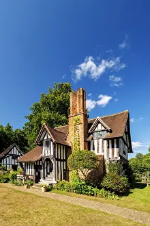 Birmingham Prints: Selly Manor, Bournville, Birmingham, England, UK