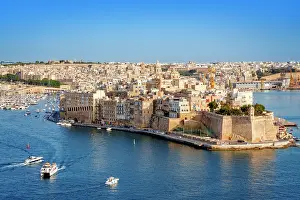 Maltese Prints: Senglea (L-Isla) - one of the Three Cities
