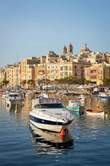 Senglea Prints: Senglea (L-Isla) - one of the Three Cities, Harbour View, Senglea, Valletta, Malta
