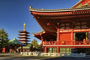 Pagoda Gallery: Senso-ji Temple & Pagoda, Tokyo, Japan