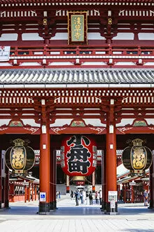Shrine Collection: Sensoji temple complex, Asakusa, Tokyo, Japan