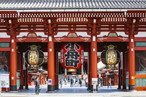 Images Dated 31st October 2018: Sensoji temple complex, Asakusa, Tokyo, Japan