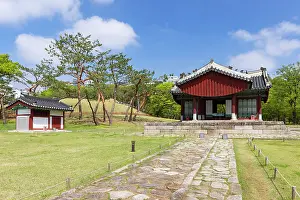 Royal Tombs Prints: Seolleung (Tomb of King Seongjong), Gangnam, Seoul, South Korea