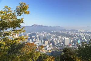 Seoul cityscape, South Korea